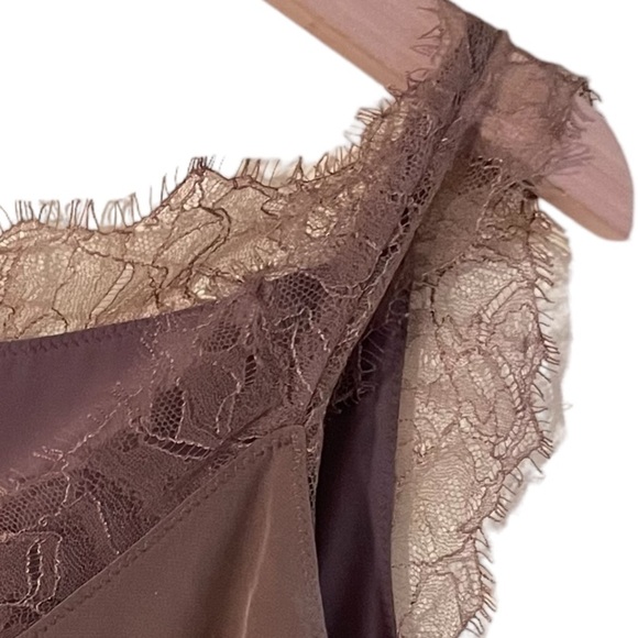 J.crew Silk blend Laced Trim Top Side Zipper Size 10 - Picture 3 of 6